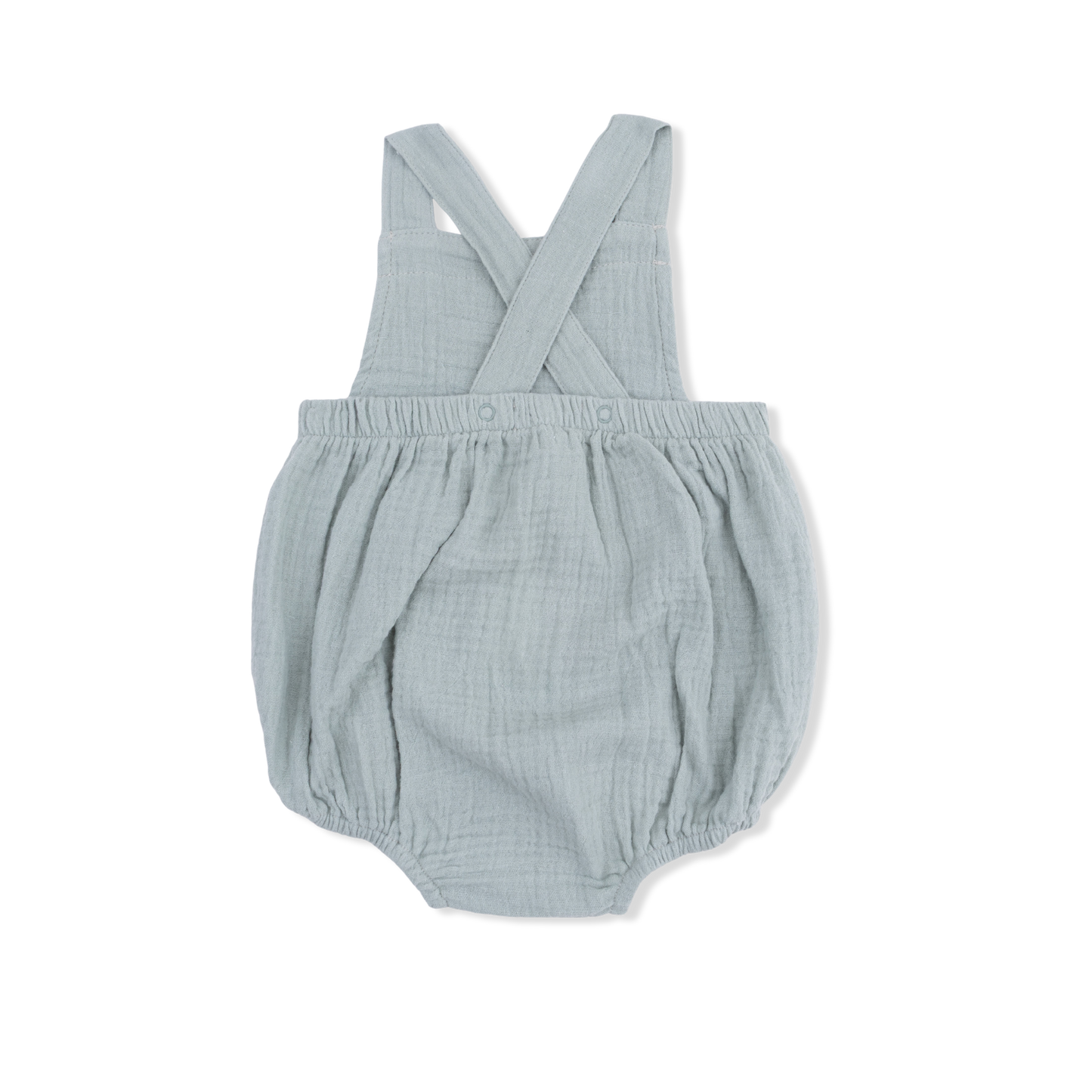 Solid Muslin Jadeite - Retro Sunsuit - Hello Baby Apparel