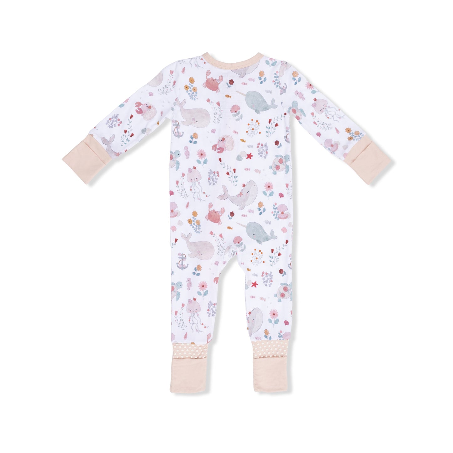 Garden Sea Creatures - Convertible Romper - Hello Baby Apparel