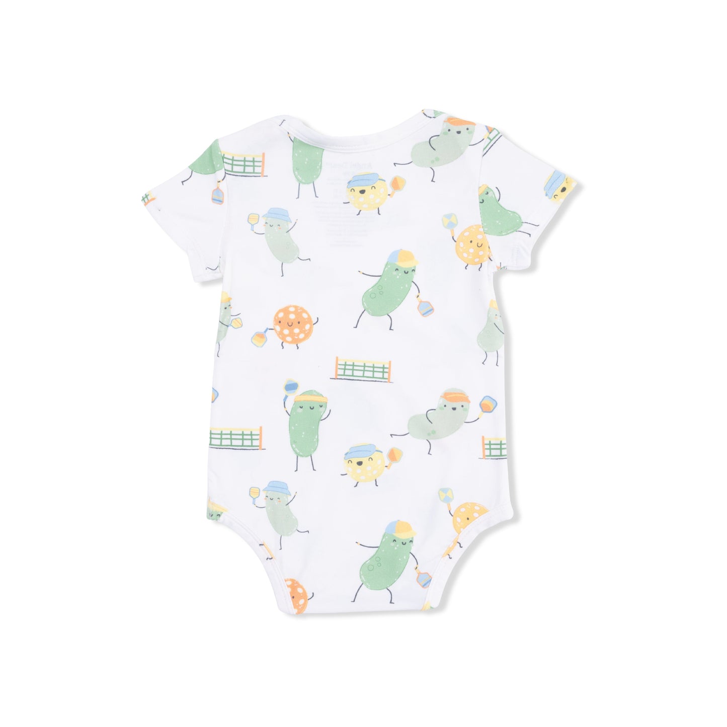 Pickles Playing Pickleball - Short Sleeve Bodysuit - Hello Baby Apparel