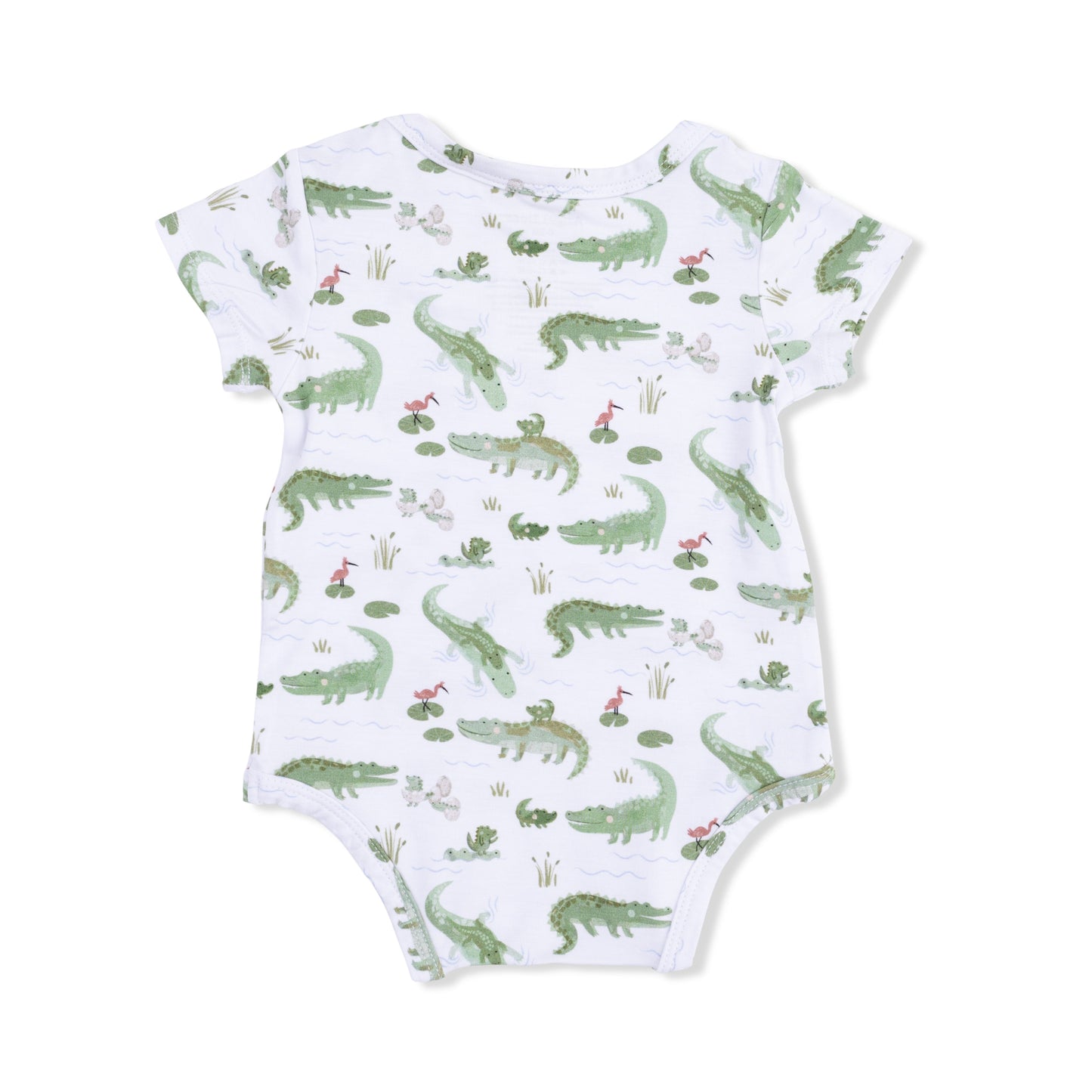 Crayon Alligators - Short Sleeve Bodysuit - Hello Baby Apparel
