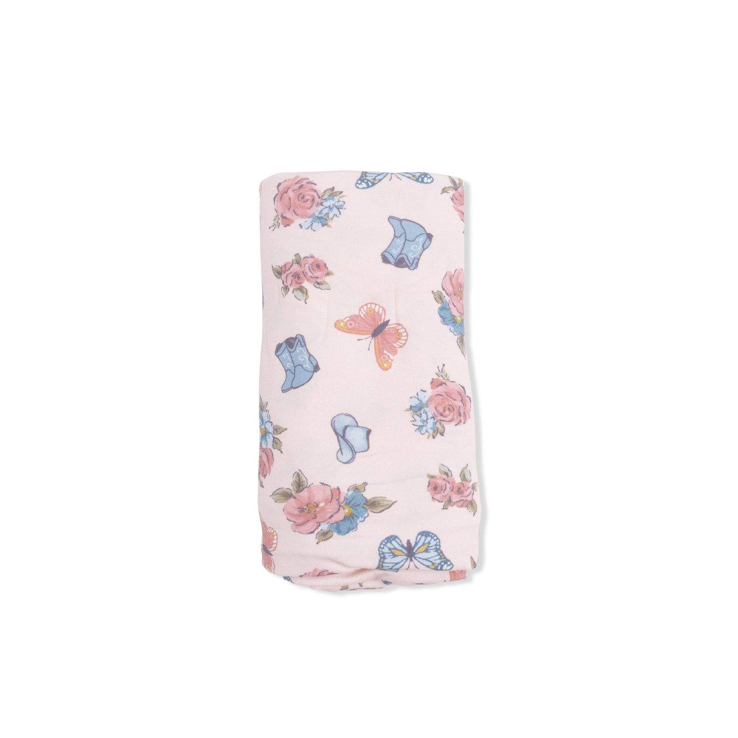 Country Girl Boots - Swaddle Blanket - Hello Baby Apparel