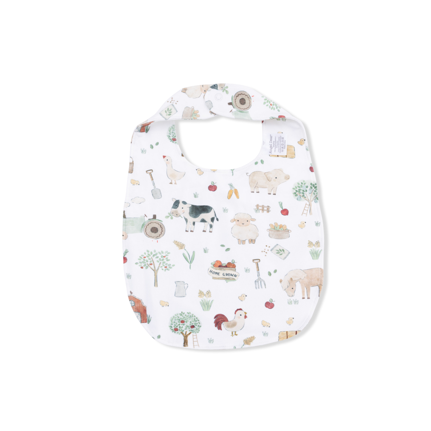 Cute Farm Animals Uni - Feeding Bib - Hello Baby Apparel