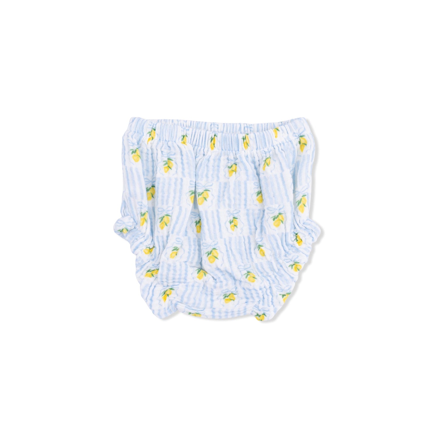 Lovely Lemons - Smocked Top with Bloomer & Sun Hat Set - Hello Baby Apparel
