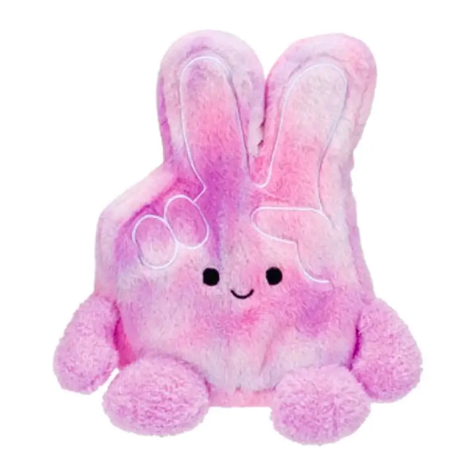 Bumbumz Plush Toy 7.5" Petra the Peace Sign Groovy Bumz - Hello Baby Apparel