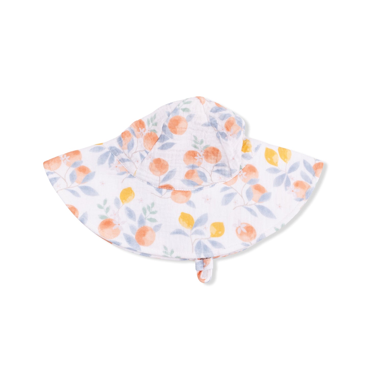 Citrus Floral - Wide Brim Sun Hat - Hello Baby Apparel
