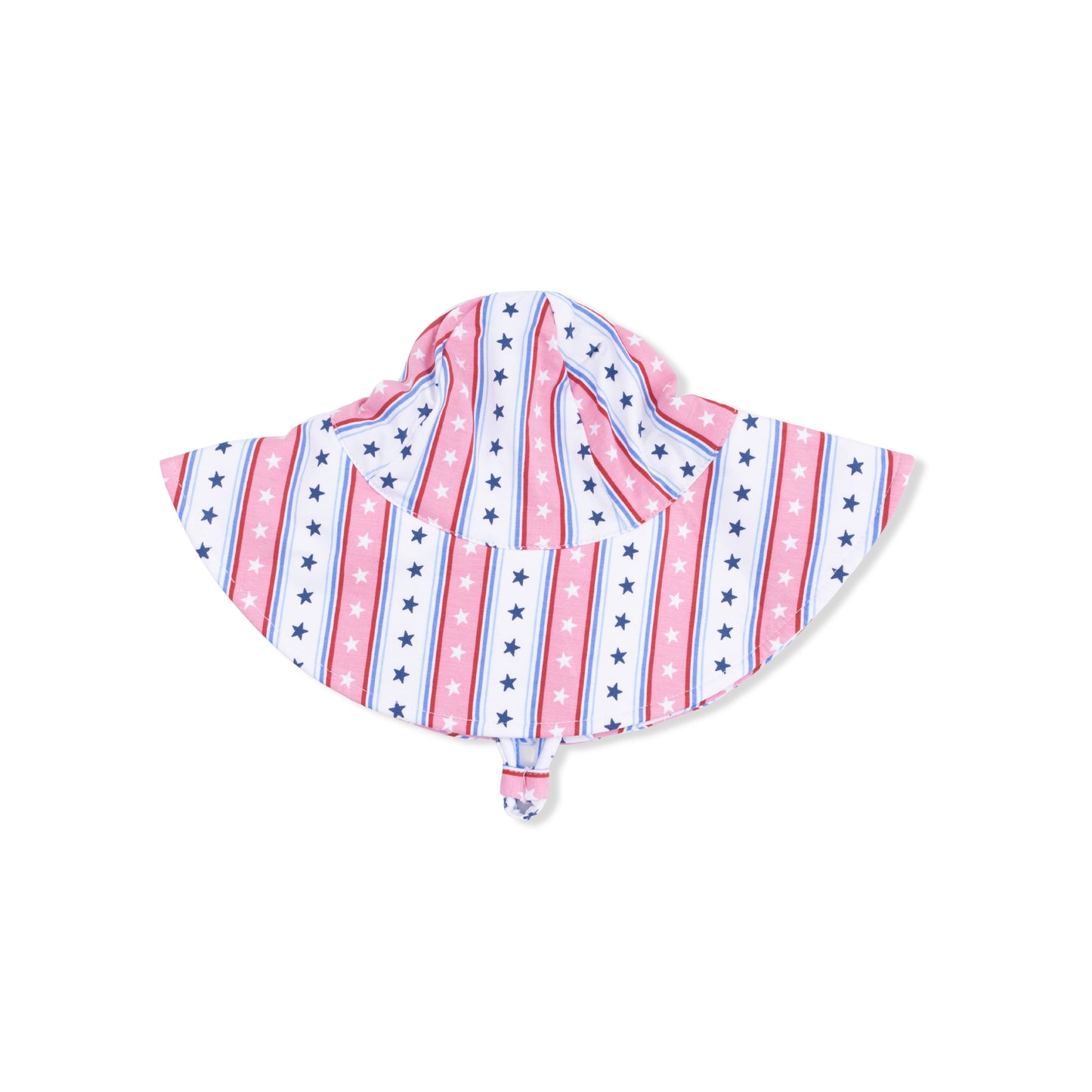 Stars and Stripes - Wide Brim Sun Hat - Hello Baby Apparel