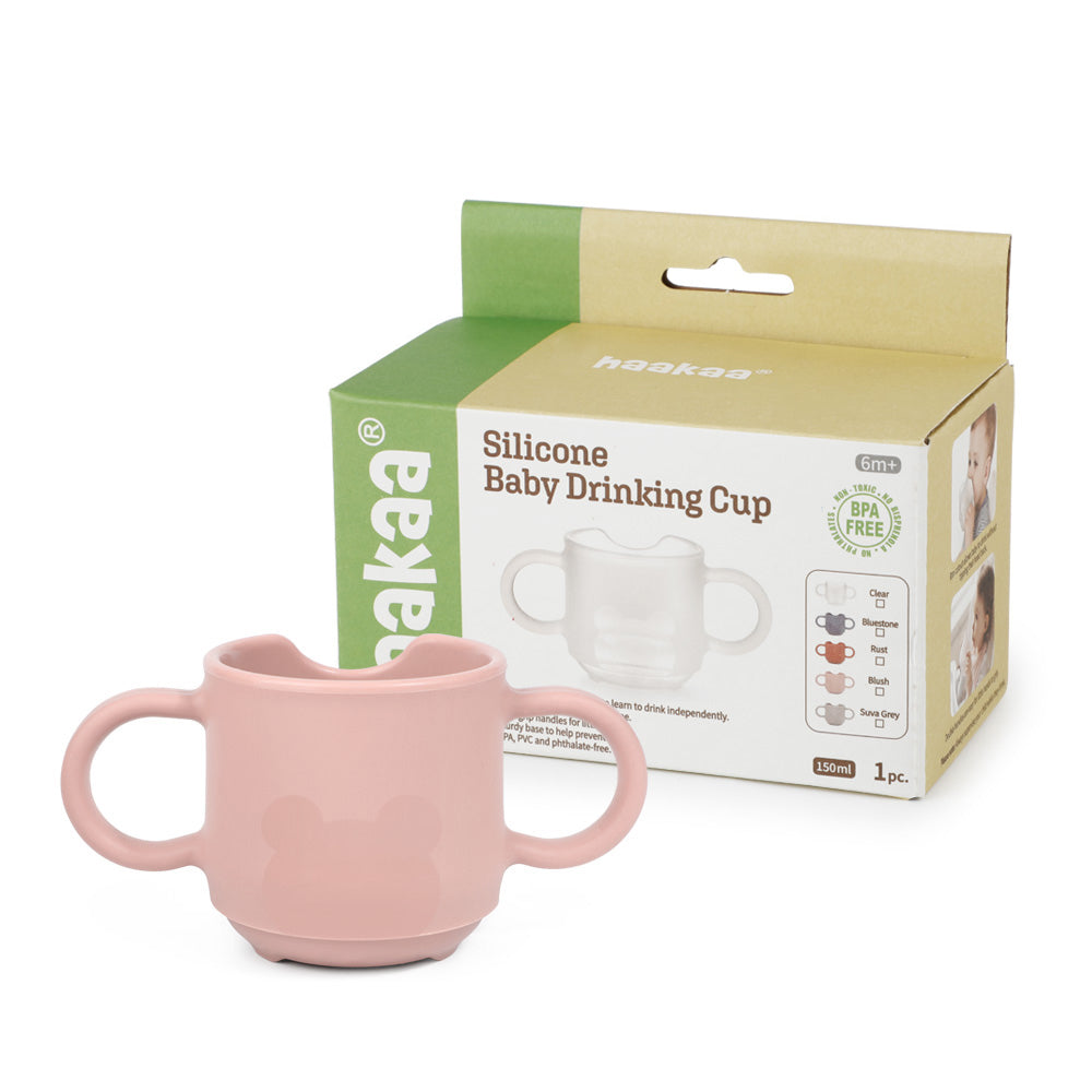 Haakaa Silicone Baby Drinking Cup 1 pk - Hello Baby Apparel