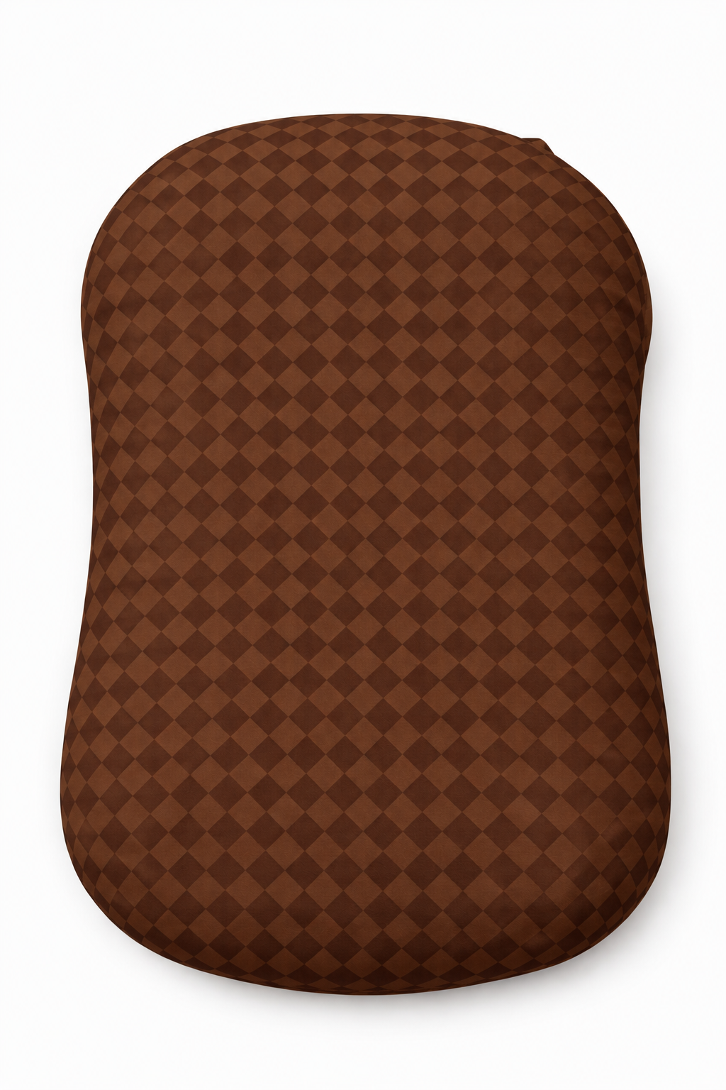 Brown Mocha Diamond Baby Lounger Cover