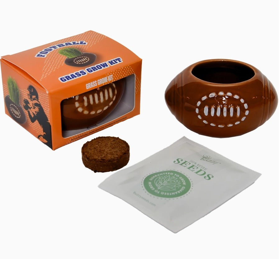Football Grow Kit - Ryegrass Exclusive - Hello Baby Apparel