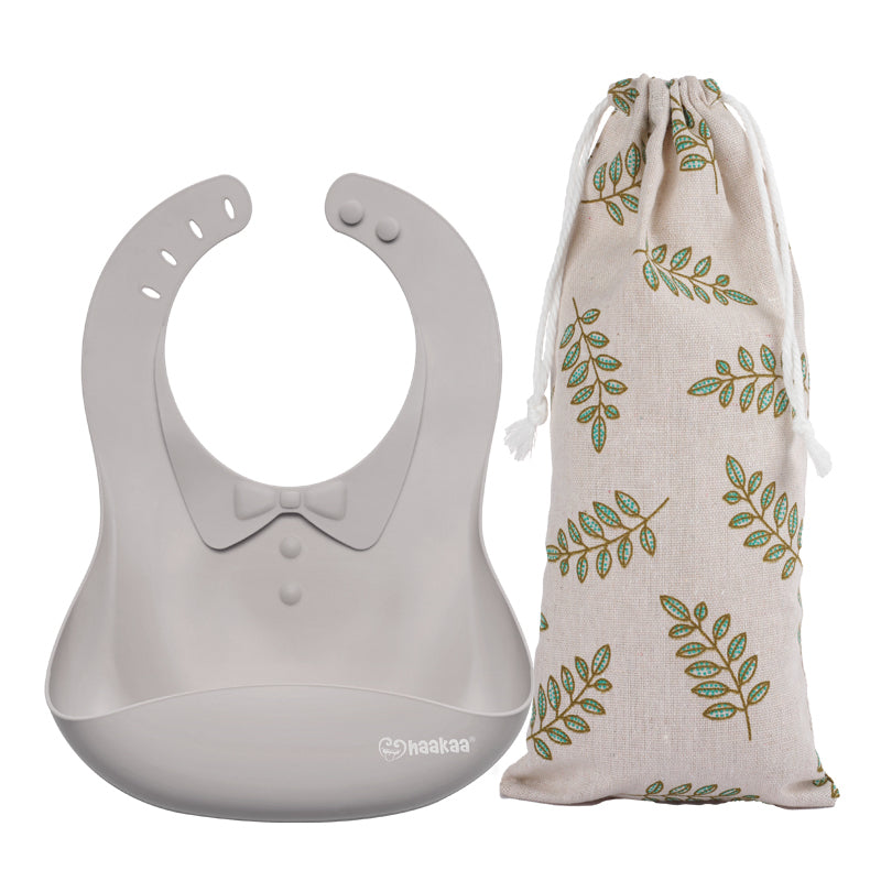 Haakaa Silicone Baby Bib 1 PK - Hello Baby Apparel