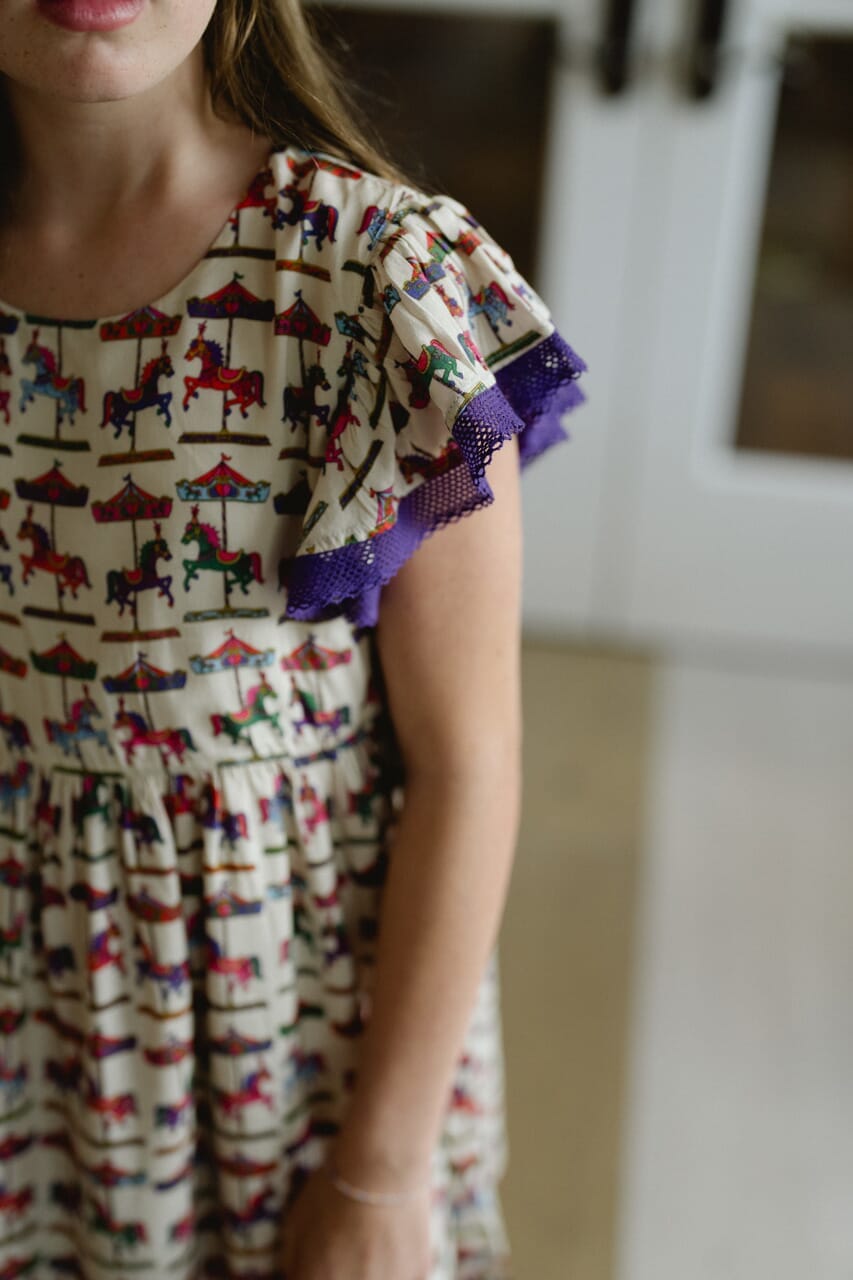 Girls Bella Dress- Derby - Hello Baby Apparel
