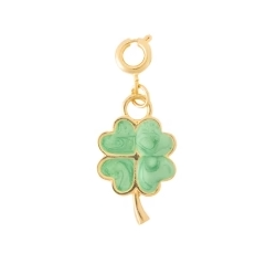 The Crowns Bespoke Jewelry Charm - Clover - Hello Baby Apparel