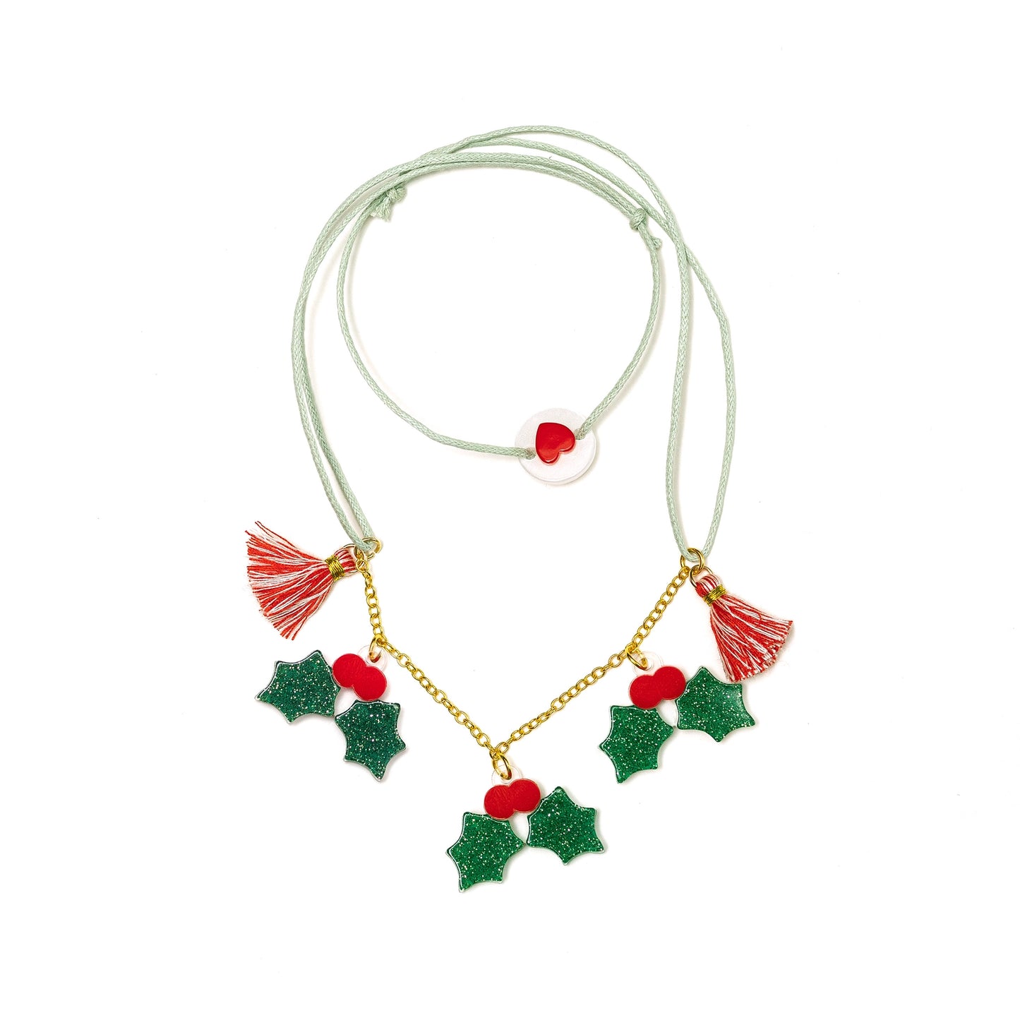 Triple Mistletoe Necklace - Hello Baby Apparel