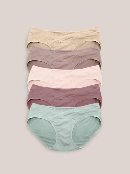 Under-the-Bump Bikini Underwear Pack | Low Rise Style - Assorted - Hello Baby Apparel
