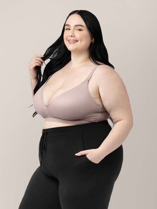 Minimalist Maternity & Nursing Bra | Lilac Stone - Hello Baby Apparel