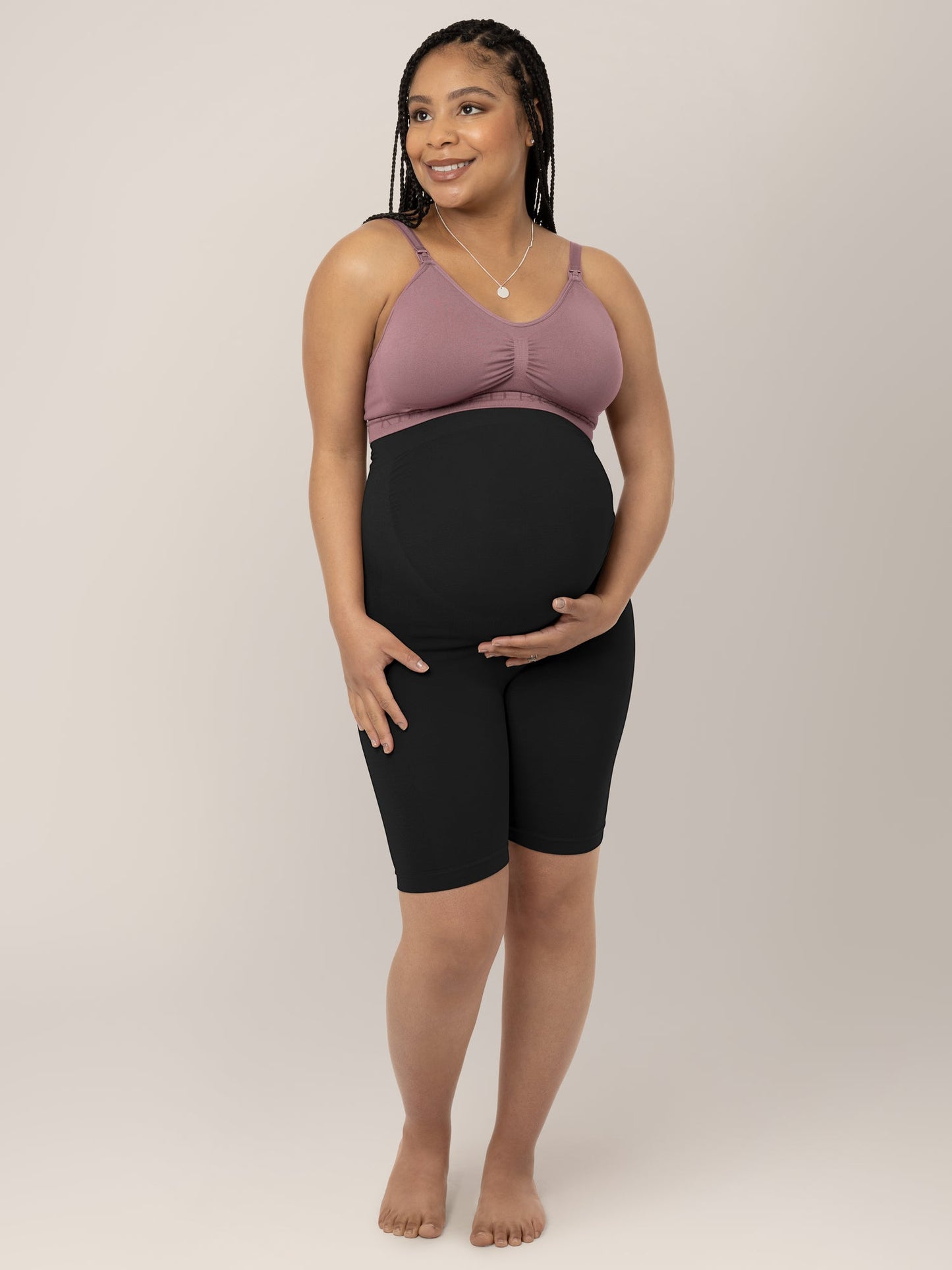 Seamless No-Chafe Maternity Underwear | Black - Hello Baby Apparel