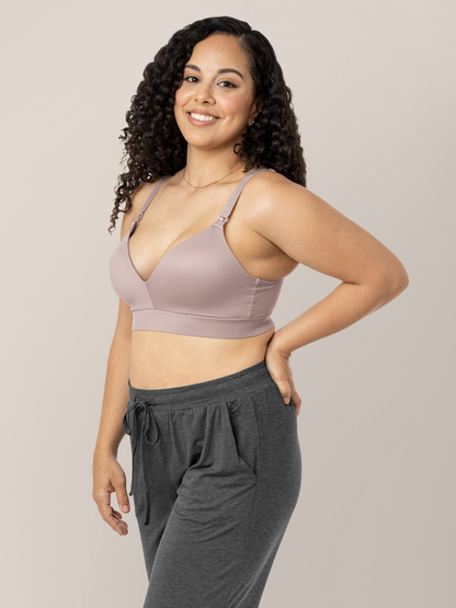 Minimalist Maternity & Nursing Bra | Lilac Stone - Hello Baby Apparel
