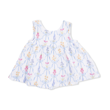 Ribbon Bouquets - Dress with Bow and Bloomer - Hello Baby Apparel