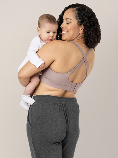 Minimalist Maternity & Nursing Bra | Lilac Stone - Hello Baby Apparel