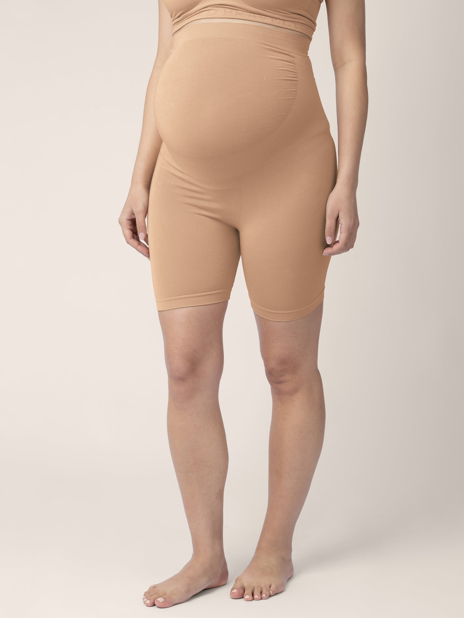 Seamless No-Chafe Maternity Underwear | Beige - Hello Baby Apparel