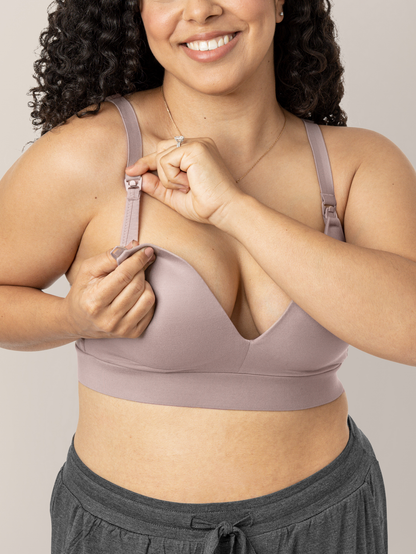 Minimalist Maternity & Nursing Bra | Lilac Stone - Hello Baby Apparel