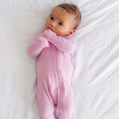 Baby Bamboo Pajamas w/ DreamCuffs® - Hello Baby Apparel