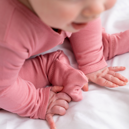 Baby Bamboo Pajamas w/ DreamCuffs® - Hello Baby Apparel