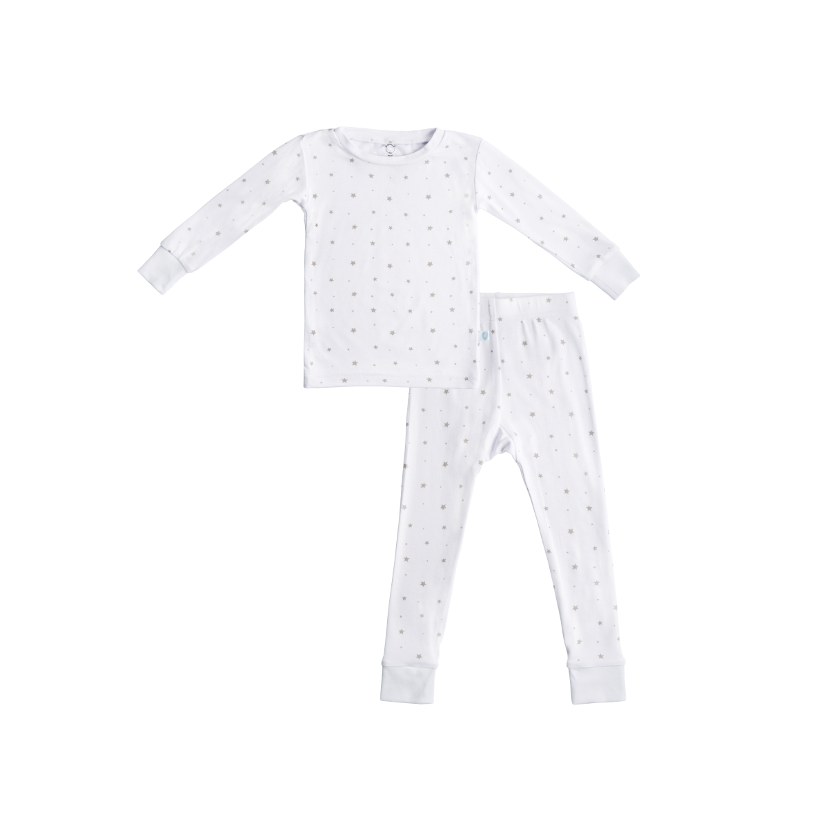 Toddler/Kids Bamboo Pajamas - Grey Star - Hello Baby Apparel