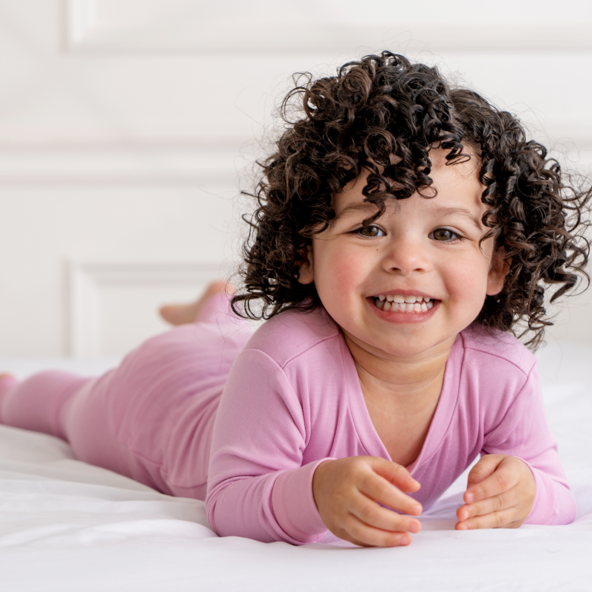 Toddler/Kids Bamboo Pajamas - Misty Mauve - Hello Baby Apparel