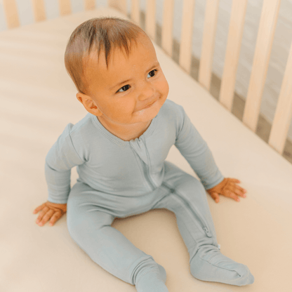 Baby Bamboo Pajamas w/ DreamCuffs® - Hello Baby Apparel