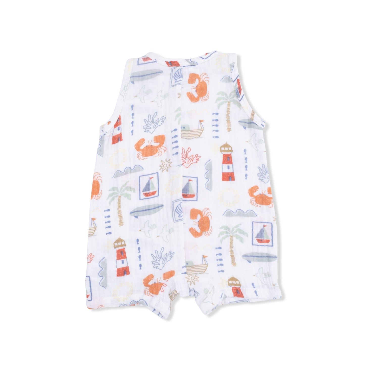 Club Mediterranean - Sleeveless Shortie Romper - Hello Baby Apparel