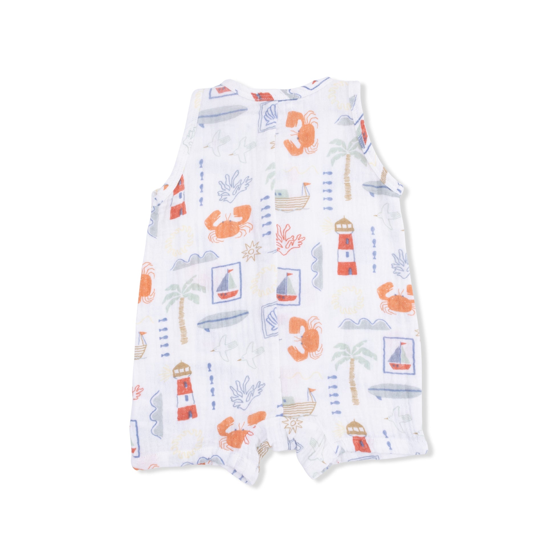 Club Mediterranean - Sleeveless Shortie Romper - Hello Baby Apparel