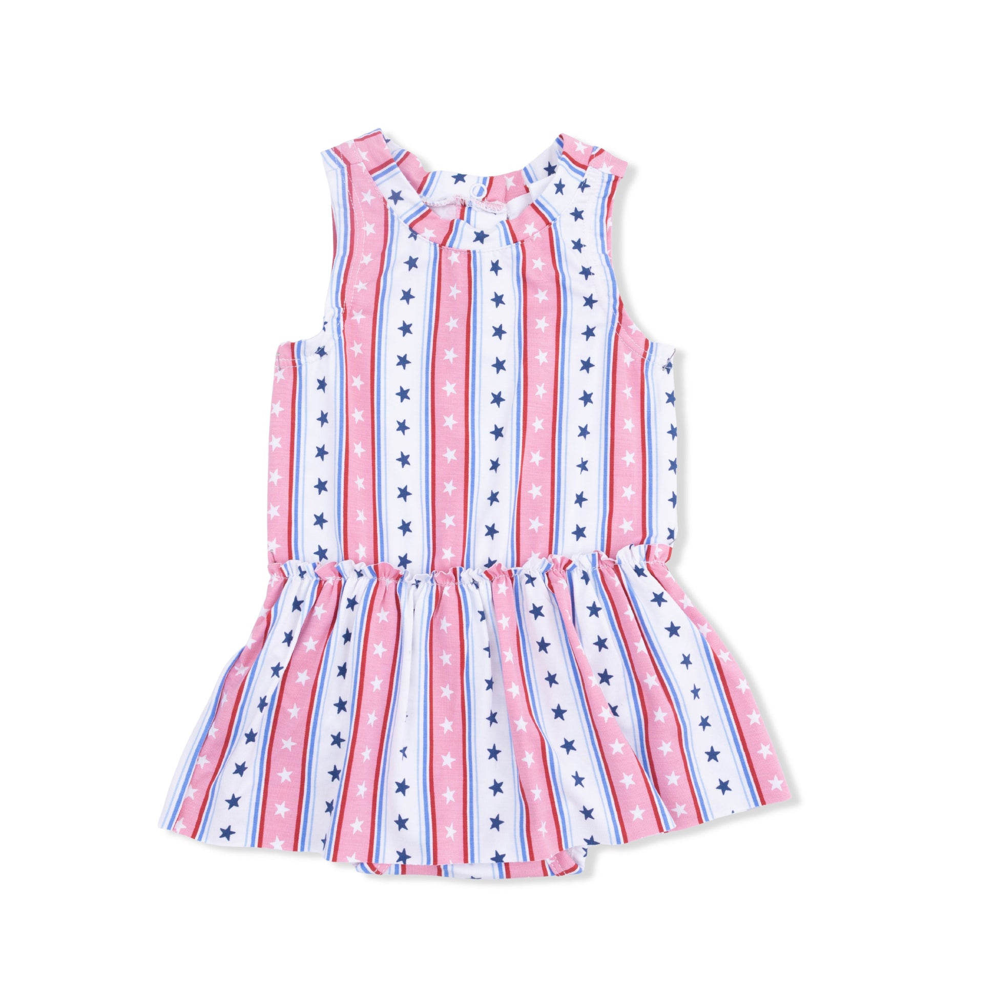 Stars and Stripes - Bodysuit with Skirt - Hello Baby Apparel