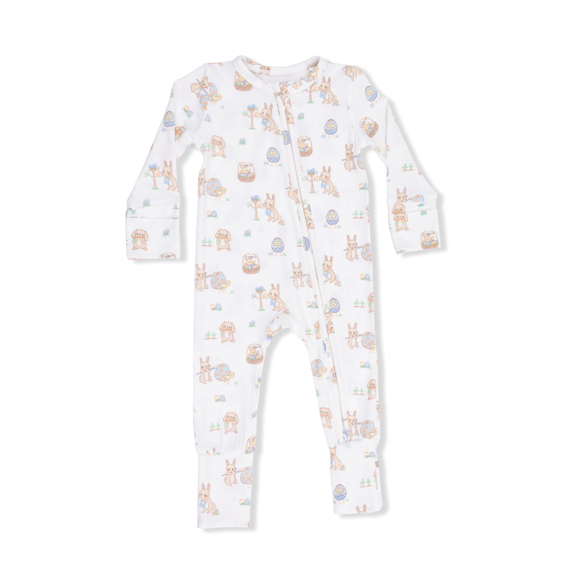 Easter Egg Hunt Uni - Convertible Romper - Hello Baby Apparel