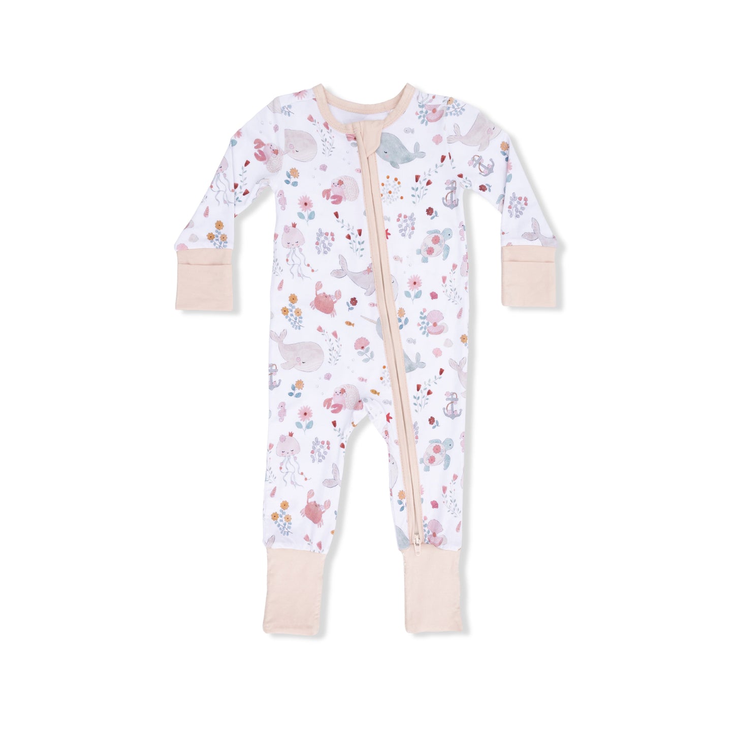 Garden Sea Creatures - Convertible Romper - Hello Baby Apparel