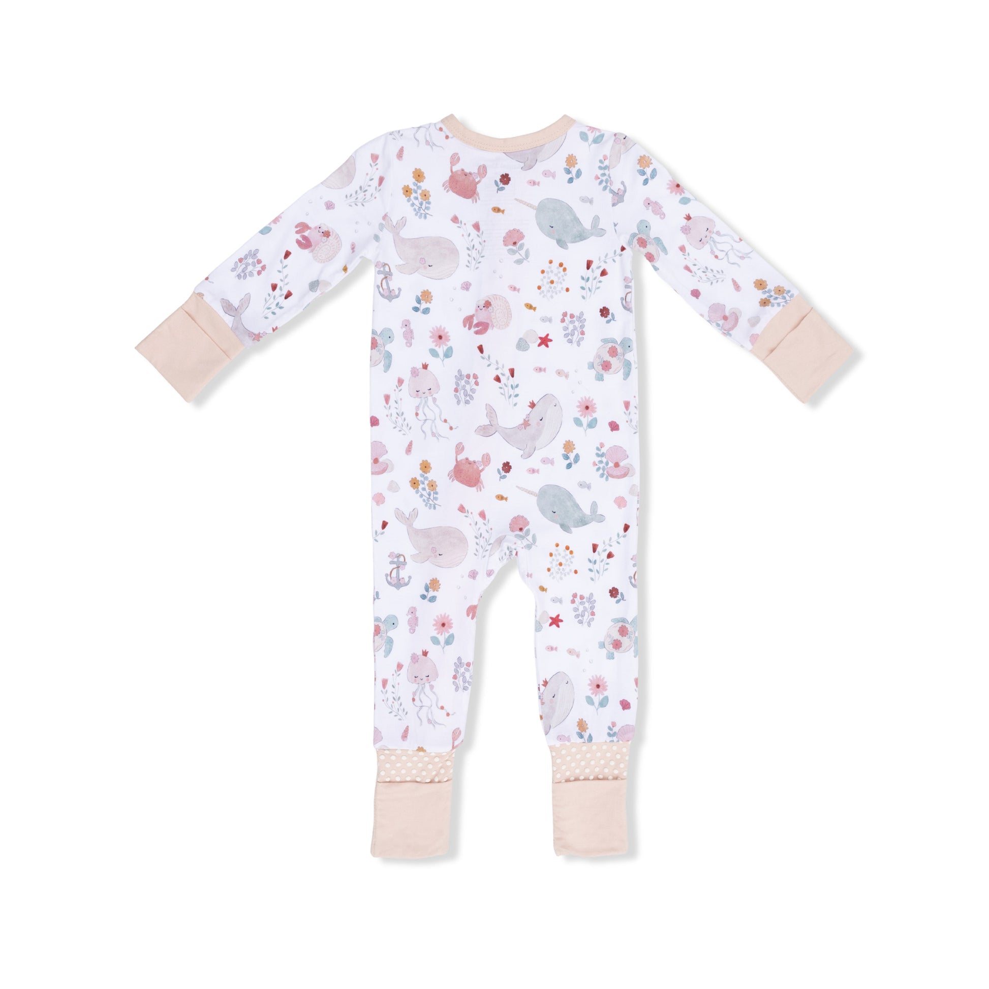 Garden Sea Creatures - Convertible Romper - Hello Baby Apparel