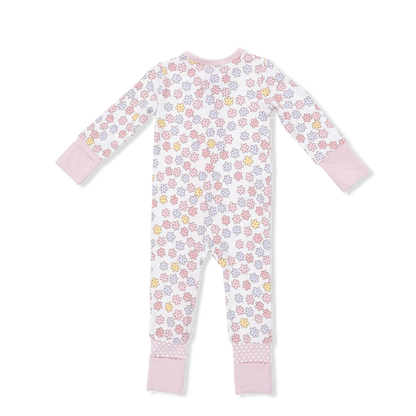 Sarah Floral - Convertible Romper & Headband - Hello Baby Apparel