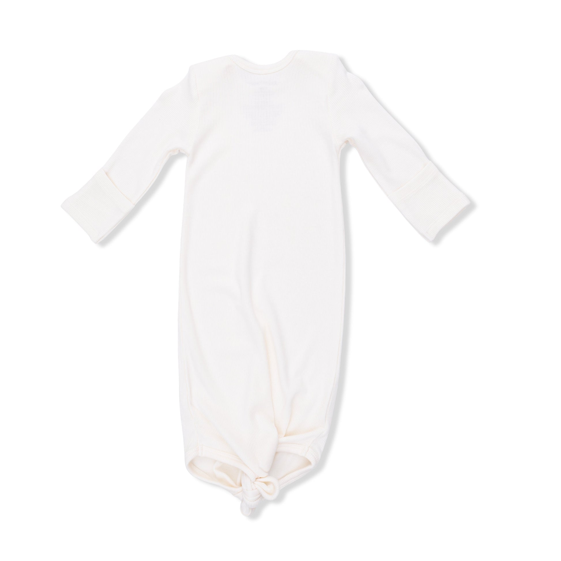 Solid Sugar Swizzle - Knotted Gown - Hello Baby Apparel