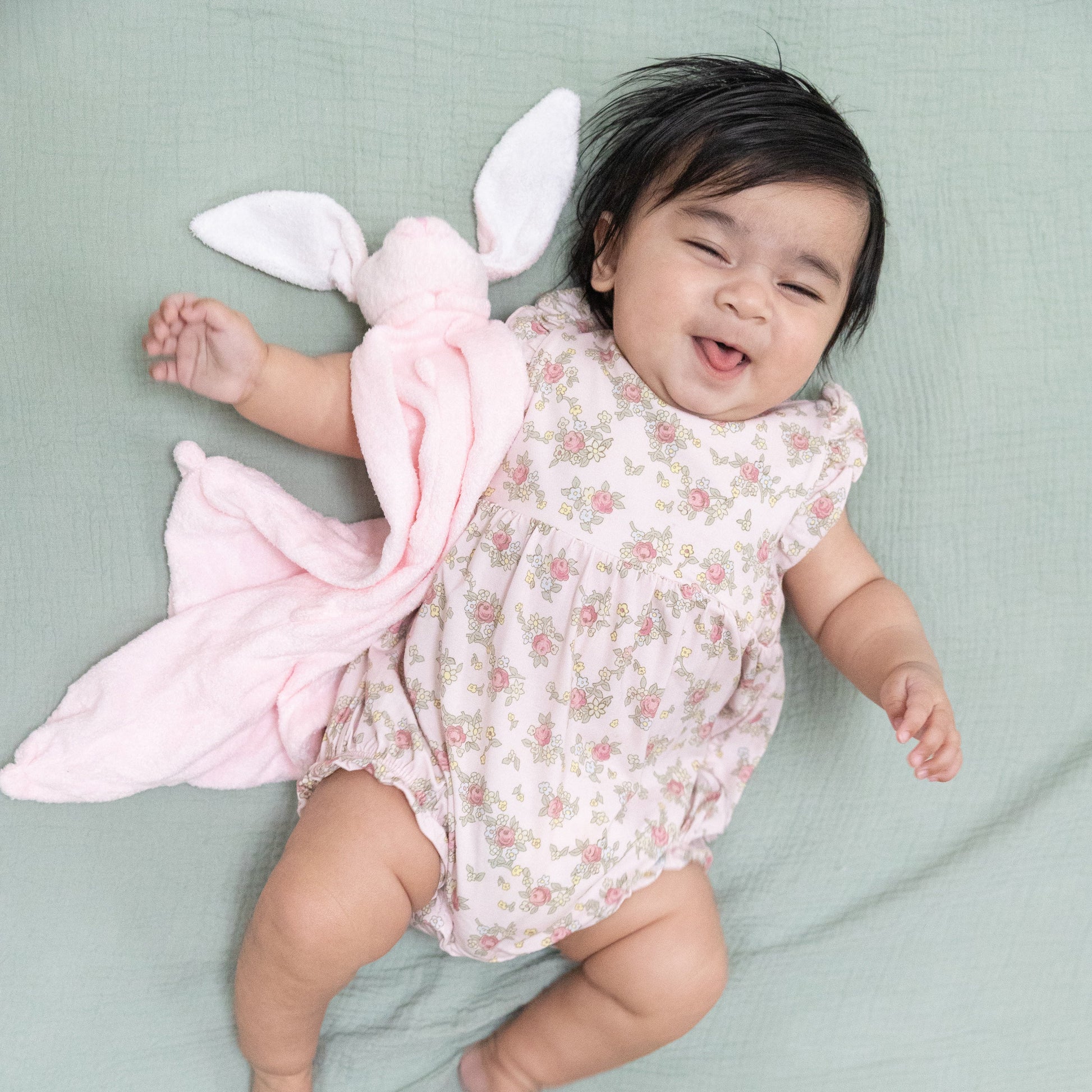 Edith's Rose Garden - Ruffle Playsuit - Hello Baby Apparel