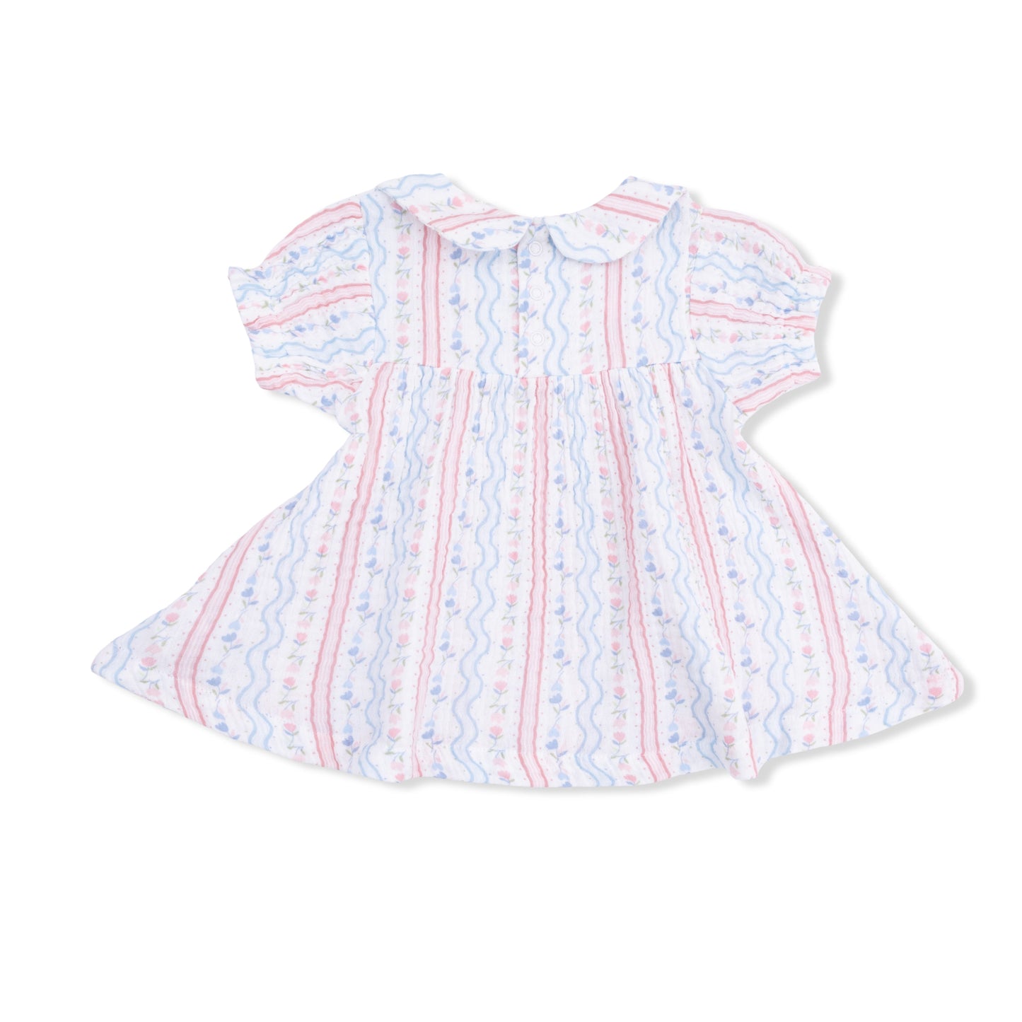 Tulip Stripe - Smocked Dress Set - Hello Baby Apparel
