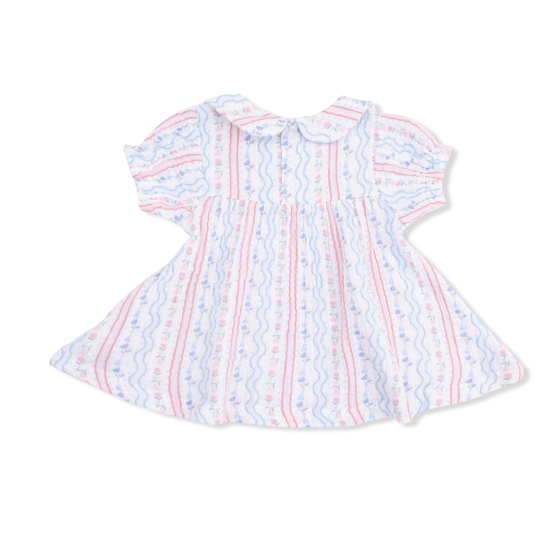 Tulip Stripe - Smocked Dress Set - Hello Baby Apparel