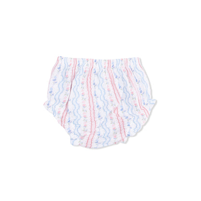Tulip Stripe - Smocked Dress Set - Hello Baby Apparel