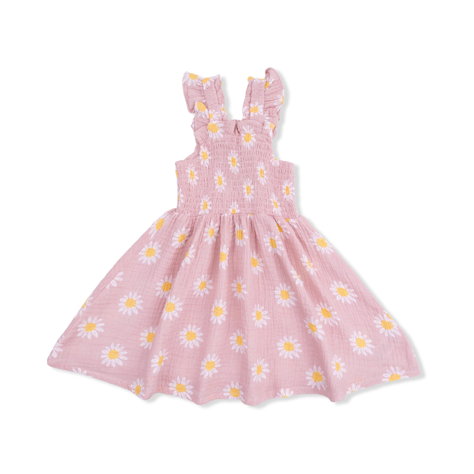 Caitlyn's Daisy - Smocked Sundress with Bloomer - Hello Baby Apparel