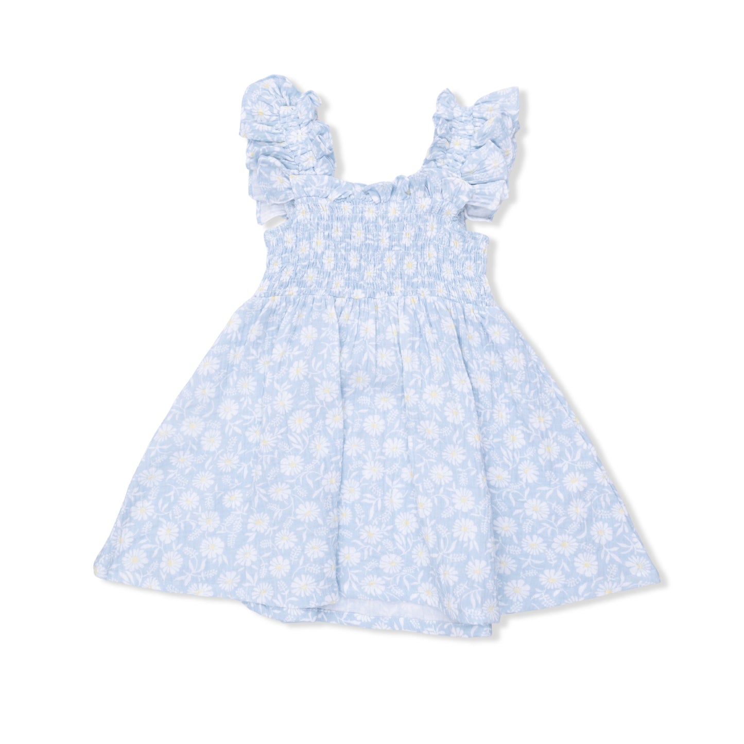 Western Daisies - Smocked Sundress with Bloomer - Hello Baby Apparel