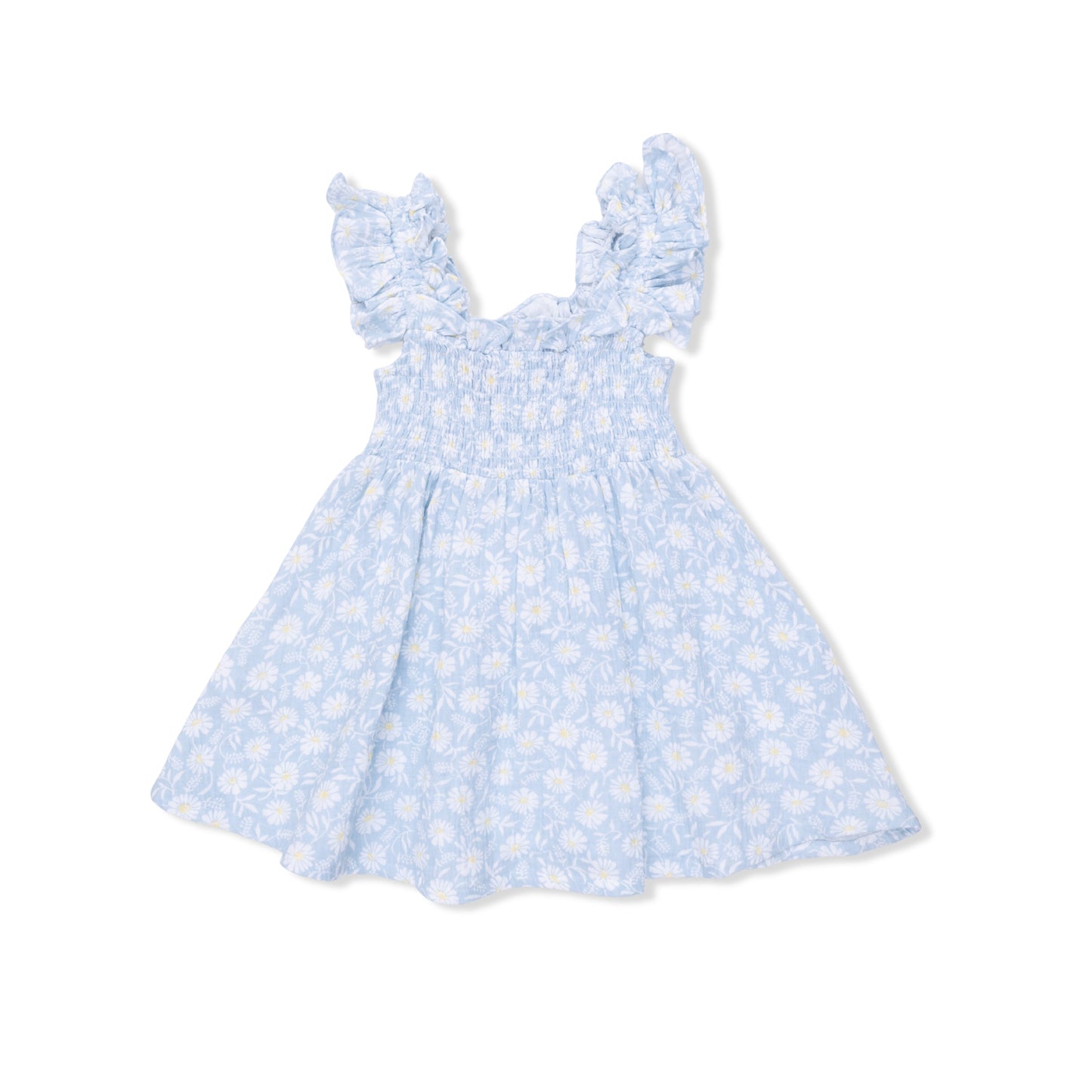 Western Daisies - Smocked Sundress with Bloomer - Hello Baby Apparel