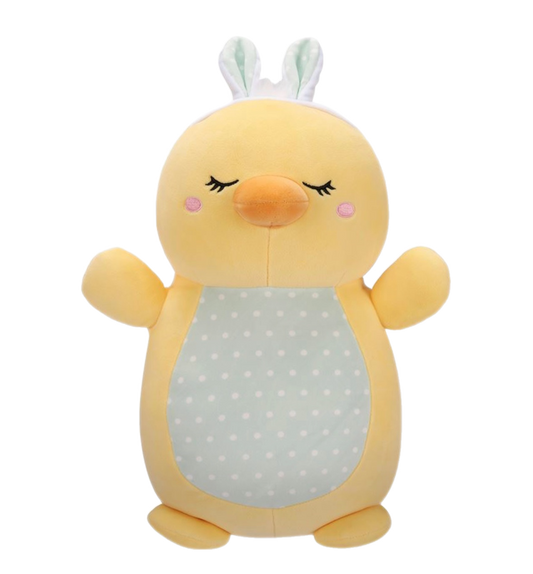 Squishmallow Easter Hug Mee 10" Aimee Chick w Ears Plush Toy - Hello Baby Apparel