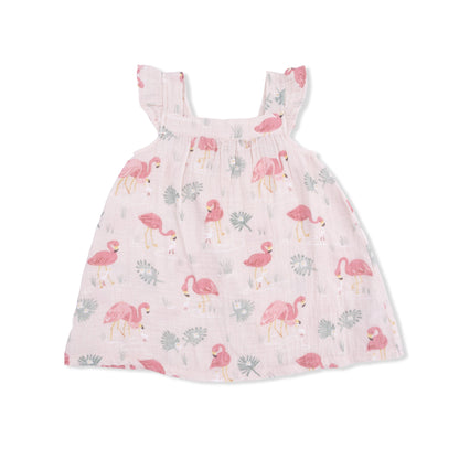 Flamingos - Sundress & Bloomer - Hello Baby Apparel