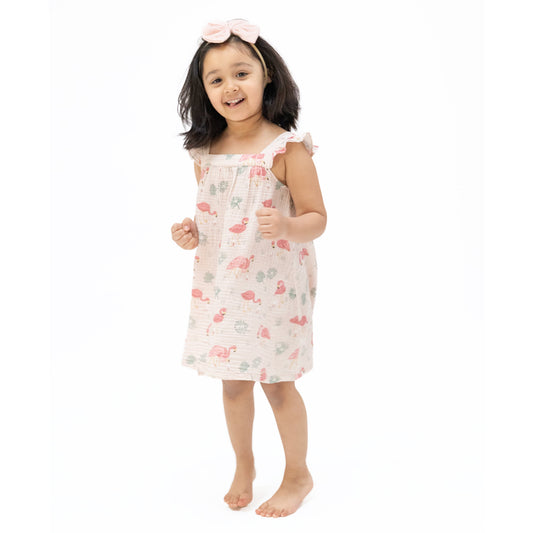Flamingos - Sundress & Bloomer - Hello Baby Apparel