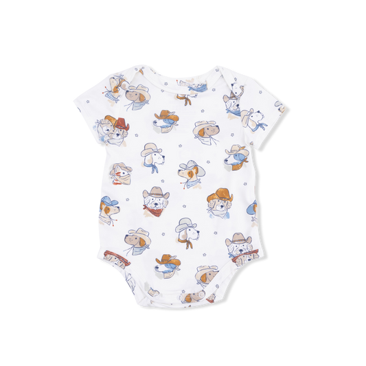 Cowdogs - Short Sleeve Bodysuit - Hello Baby Apparel