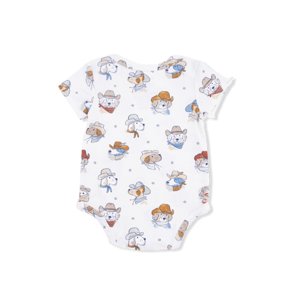Cowdogs - Short Sleeve Bodysuit - Hello Baby Apparel